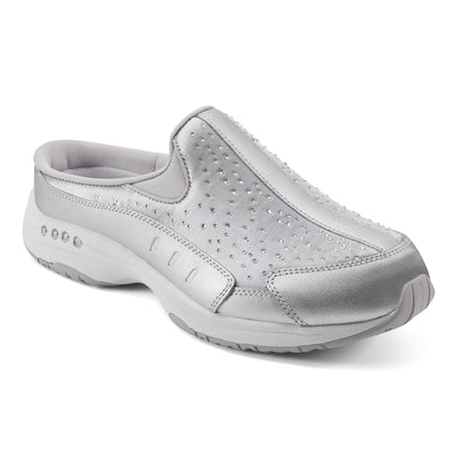 Easy Spirit Travelstone Clogs - Silver