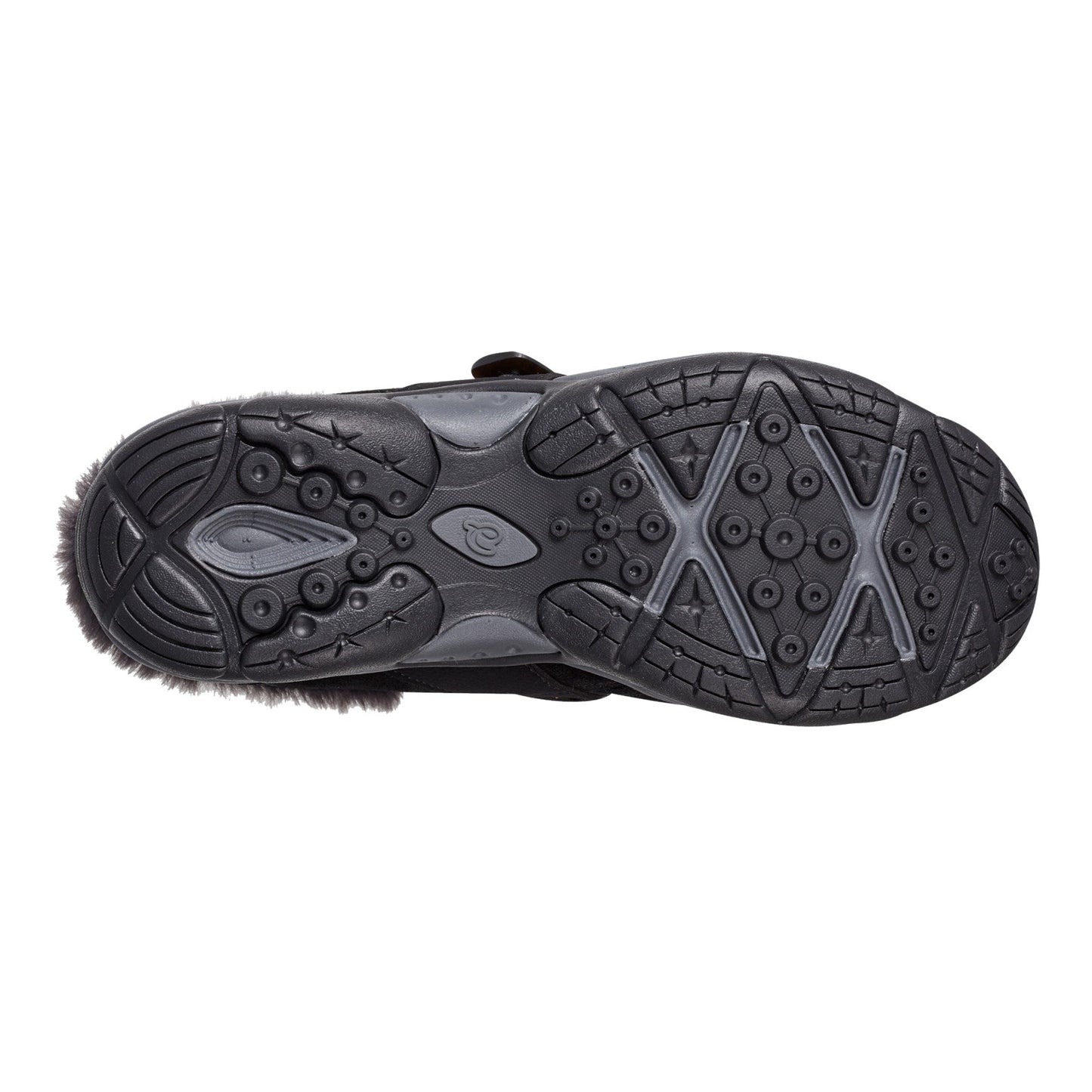 Easy Spirit Elinn Casual Clogs - Black Suede