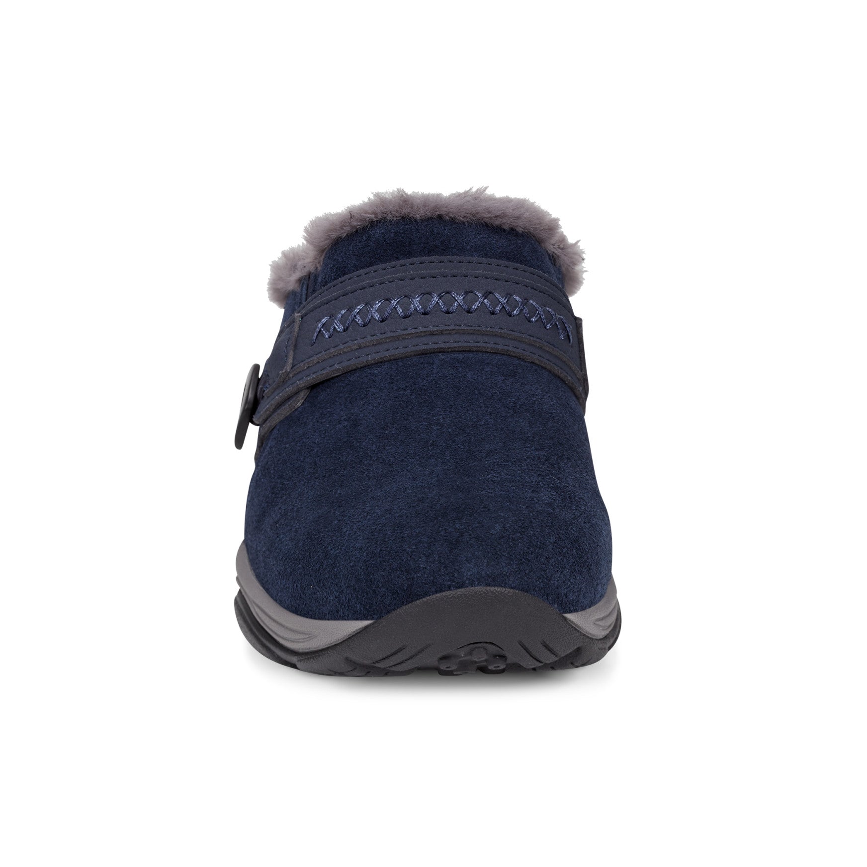 Easy Spirit Elinn Casual Clogs - Navy Suede