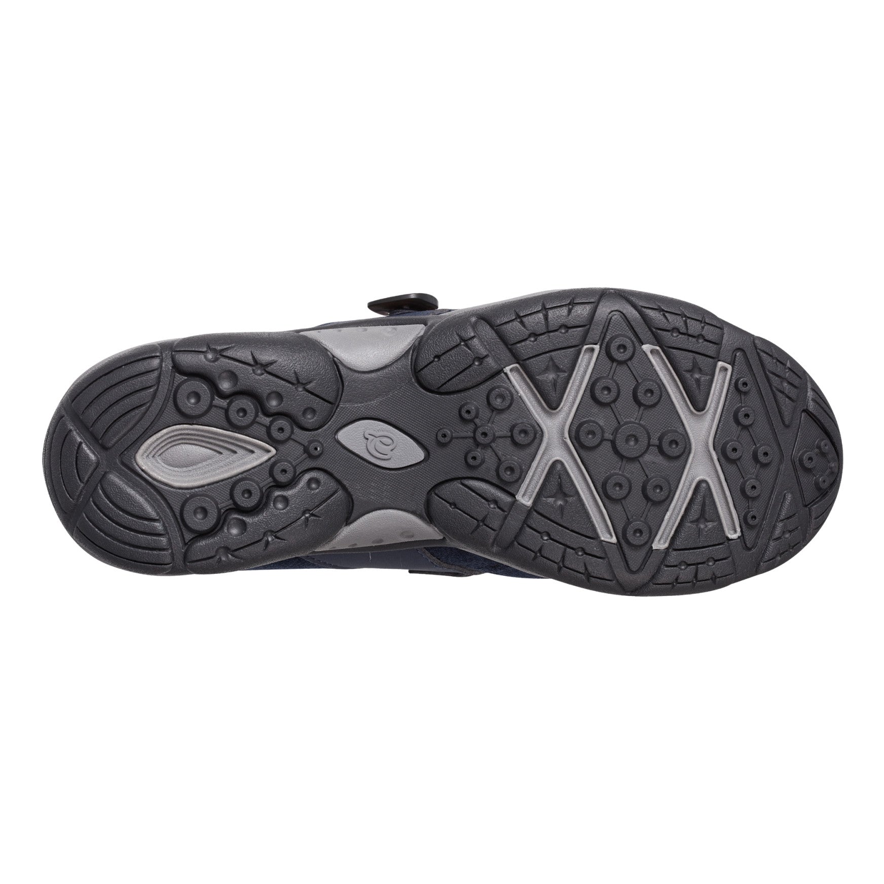 Easy Spirit Elinn Casual Clogs - Navy Suede