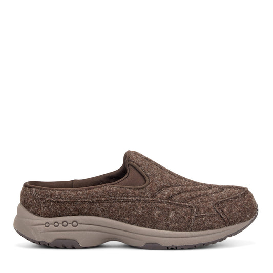 Easy Spirit Traveleco Clogs - Dark Brown Wool