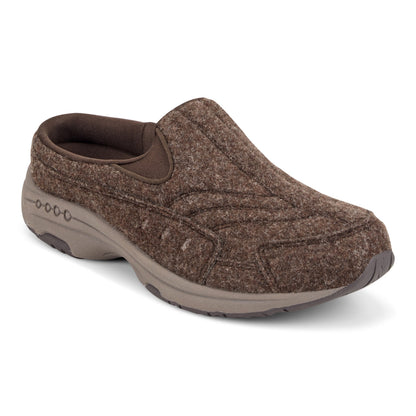 Easy Spirit Traveleco Clogs - Dark Brown Wool