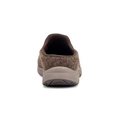 Easy Spirit Traveleco Clogs - Dark Brown Wool