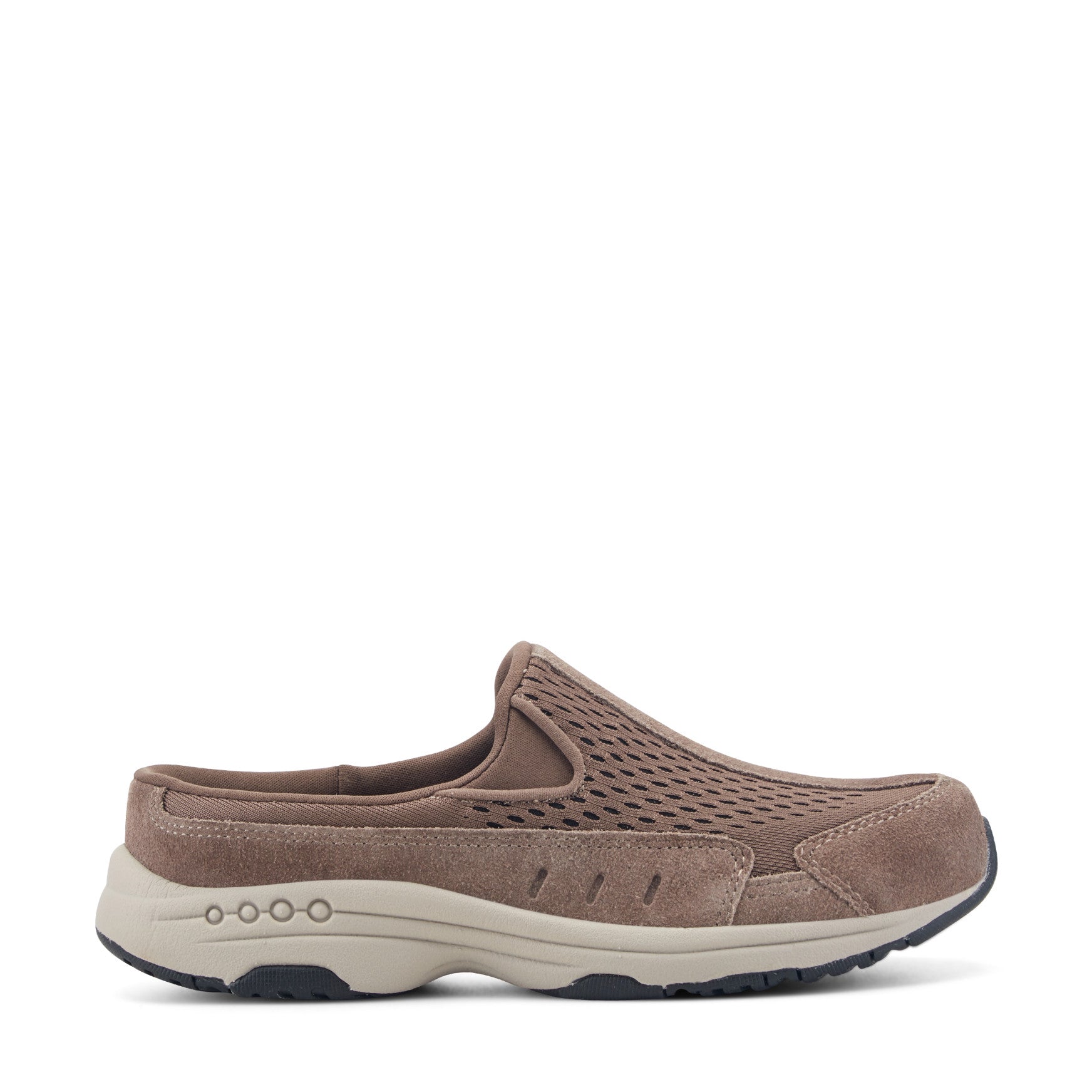 Easy Spirit Traveltime Clogs - Taupe Mesh