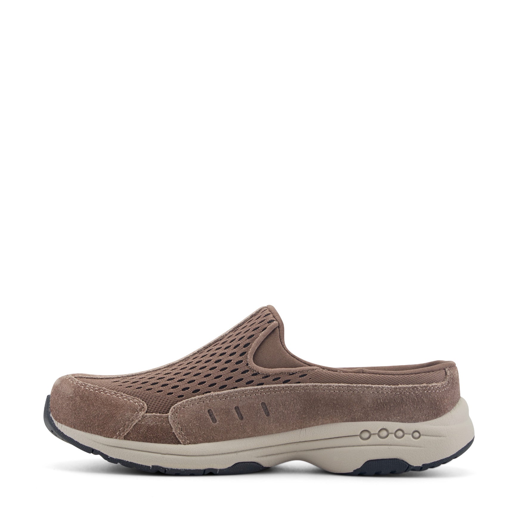 Easy Spirit Traveltime Clogs - Taupe Mesh