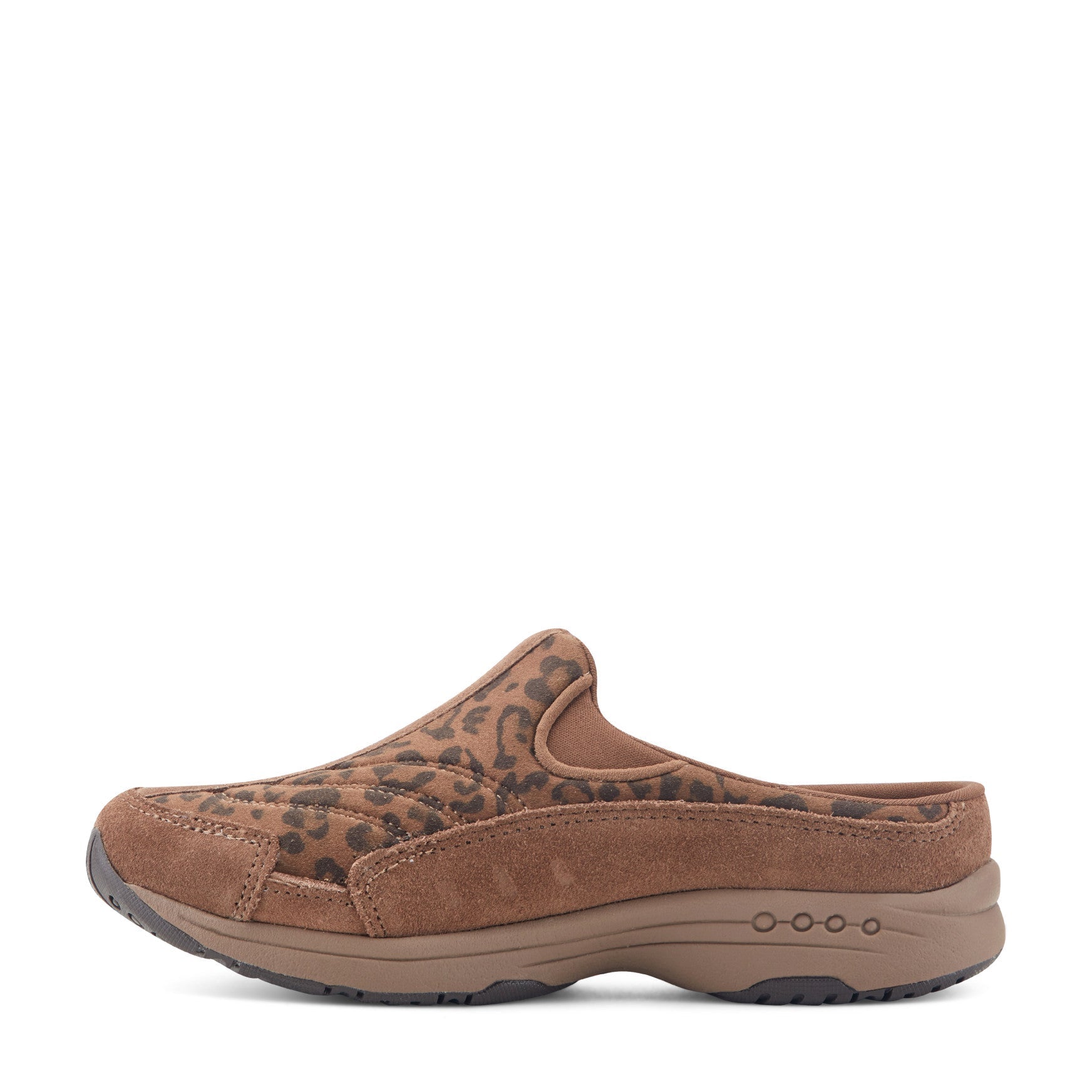 Easy Spirit Traveltime Clogs - Leopard