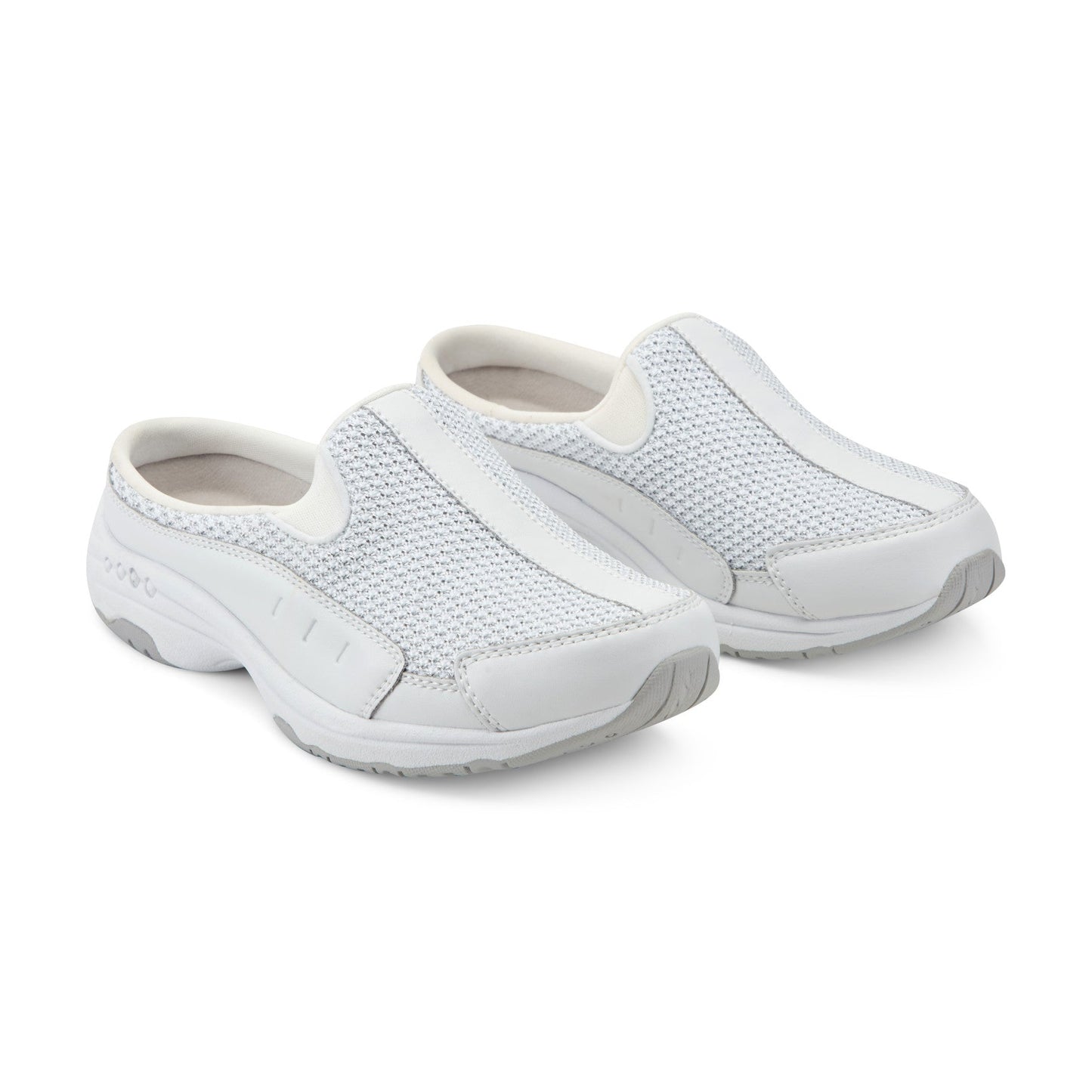 Easy Spirit Traveltime Clogs - White