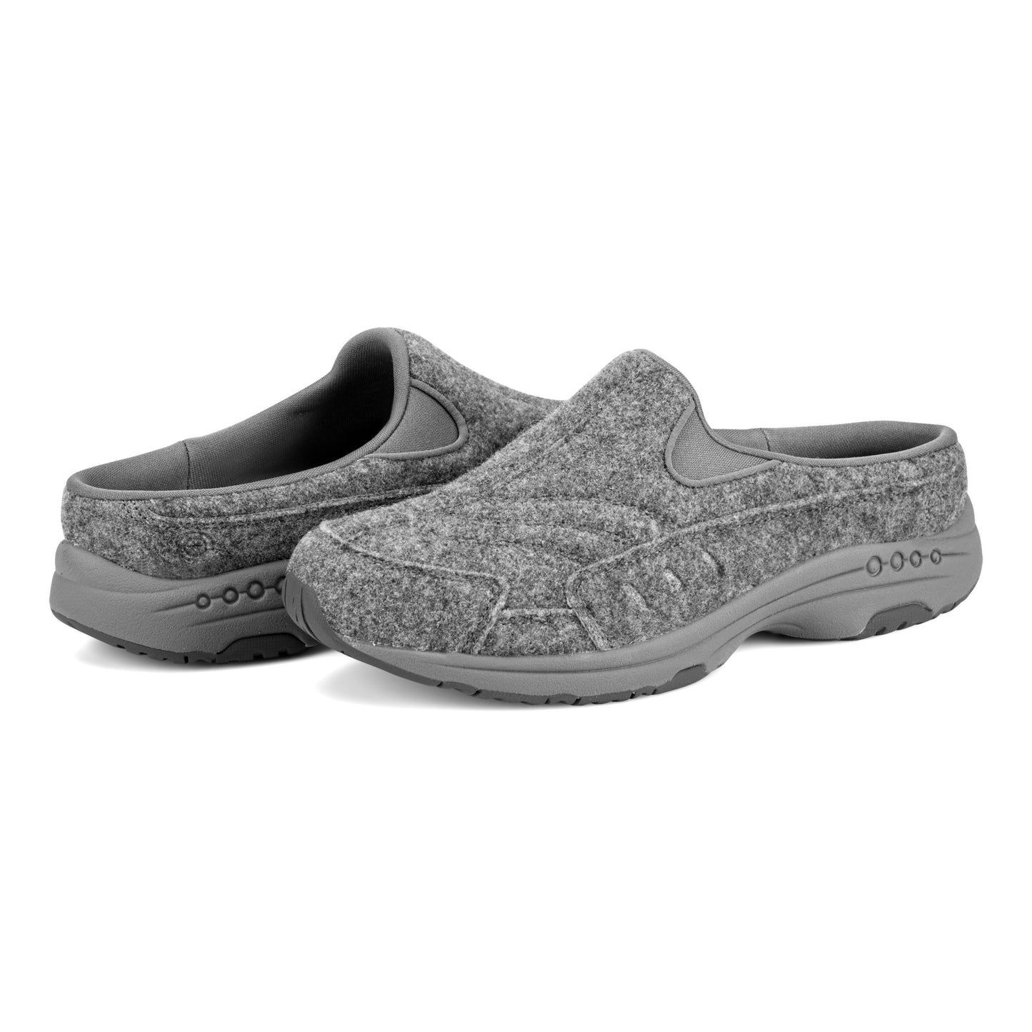 Easy Spirit Traveleco Clogs - Grey Wool