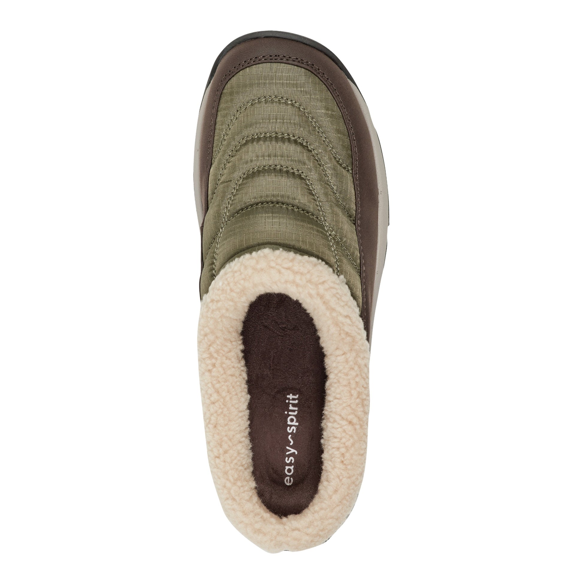 Easy Spirit Wayside Casual Clogs - Dark Green