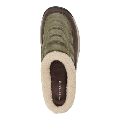 Easy Spirit Wayside Casual Clogs - Dark Green