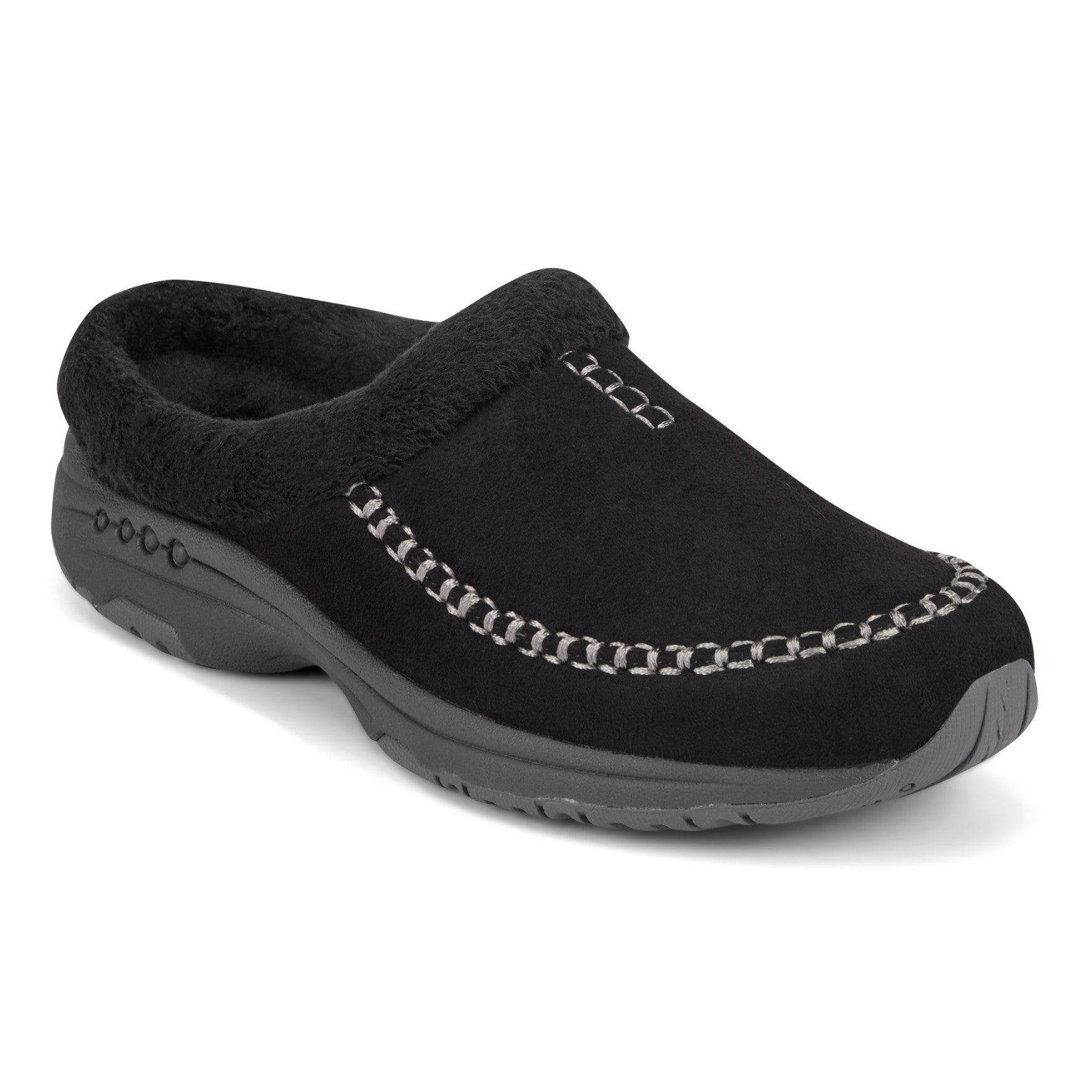 Easy Spirit Travelfurr Clogs - Black Multi