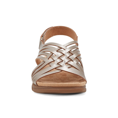 Easy Spirit Mar Sandals - Gold