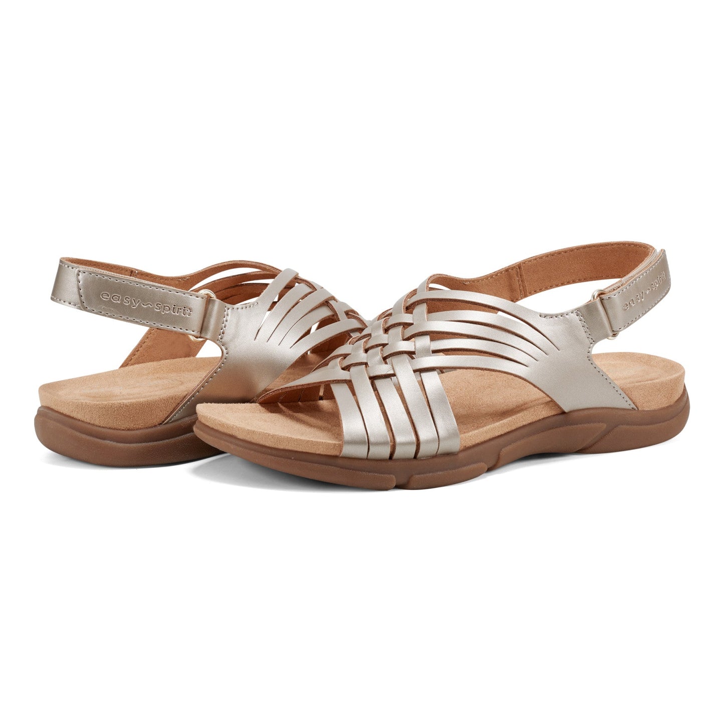 Easy Spirit Mar Sandals - Gold