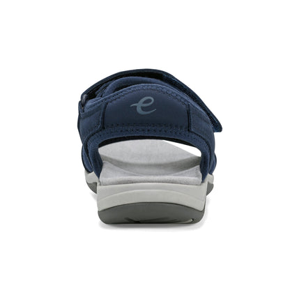 Easy Spirit Saffy Flat Sandals - Dark Blue