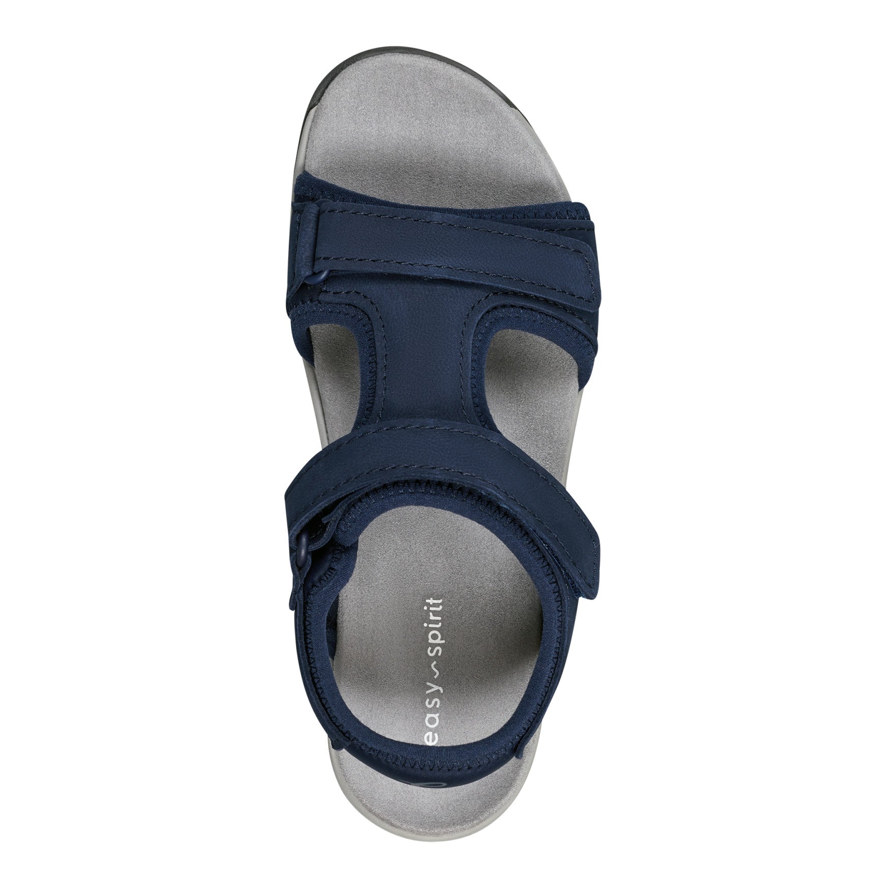 Easy Spirit Saffy Flat Sandals - Dark Blue