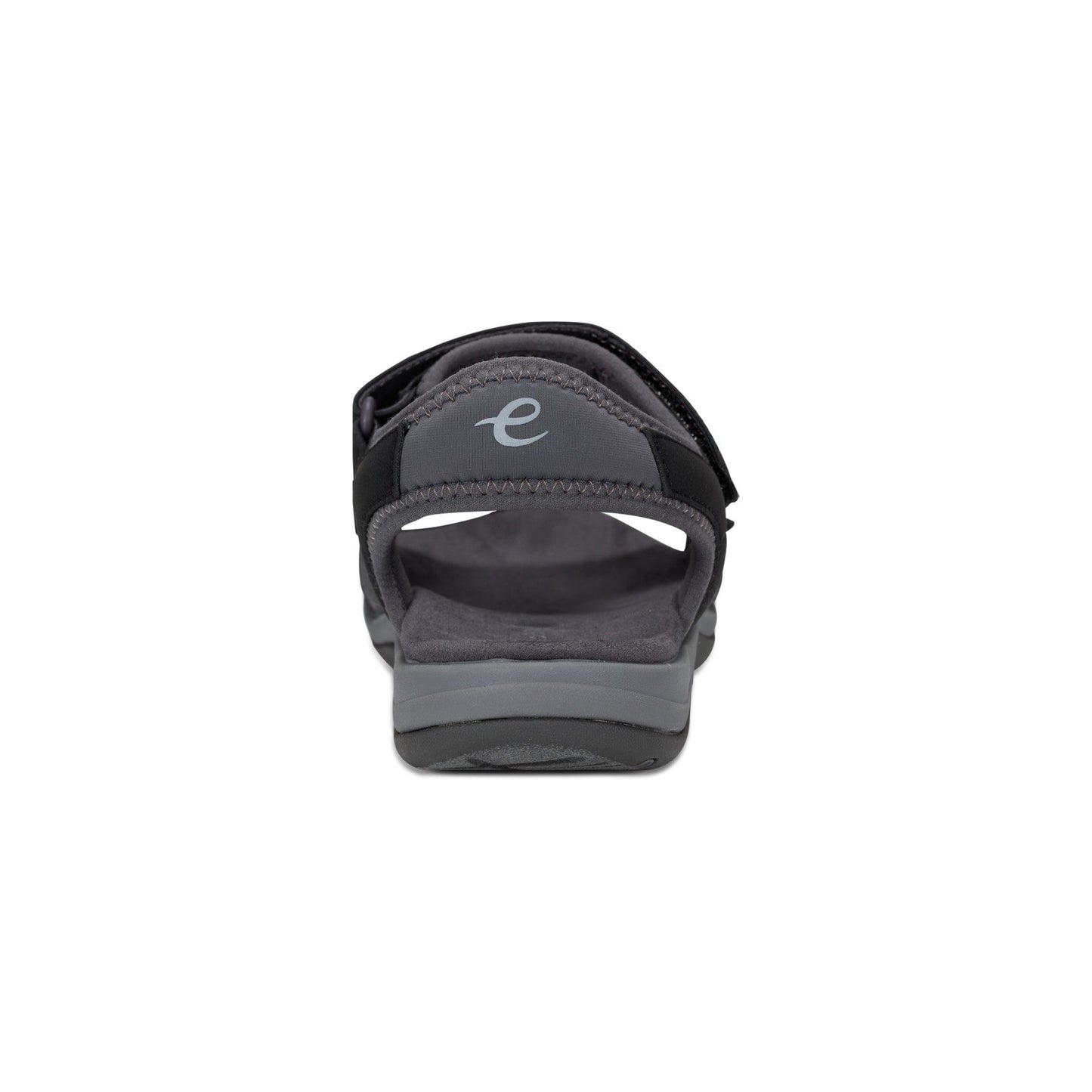 Easy Spirit Saffy Flat Sandals - Black