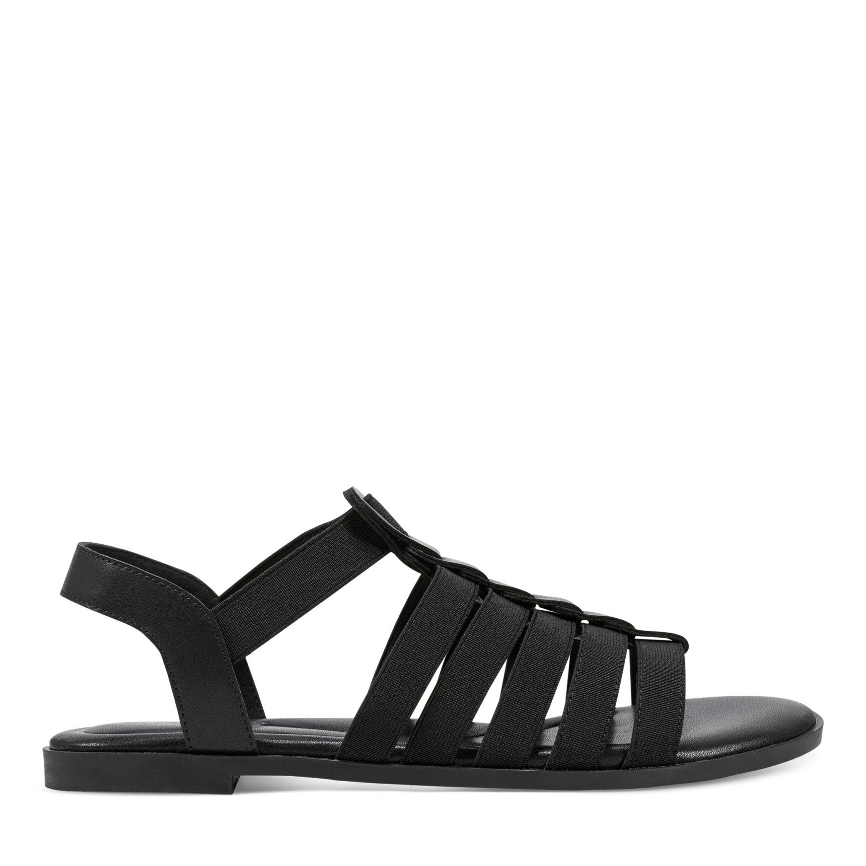 Easy Spirit Gadyi Flat Sandals - Black