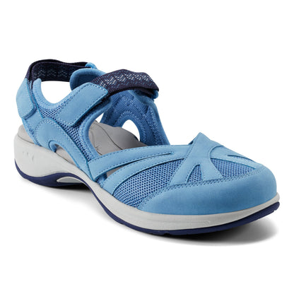 Easy Spirit Splash Flat Hiking Sandals - Medium Blue