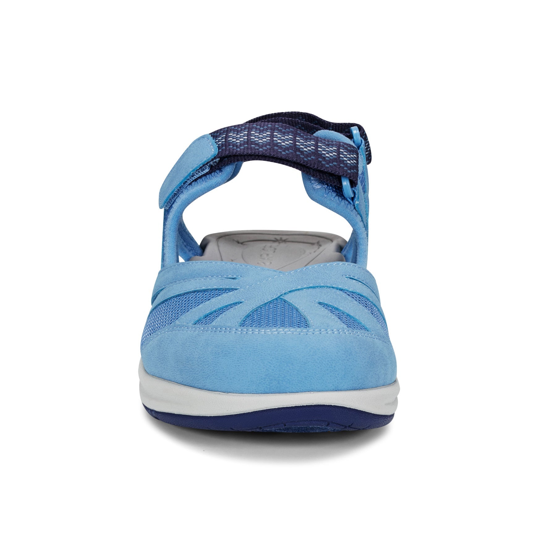 Easy Spirit Splash Flat Hiking Sandals - Medium Blue