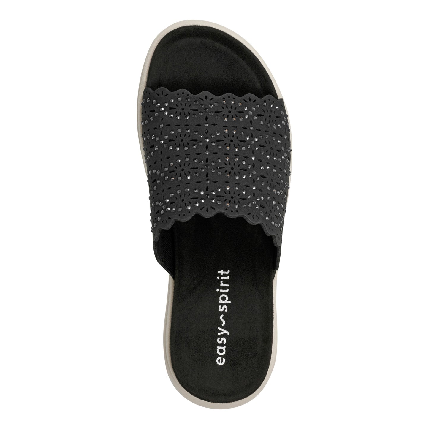 Easy Spirit Alora Slip On Sandals - Black