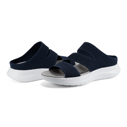 Easy Spirit Dassian Slip On Sandals - Navy