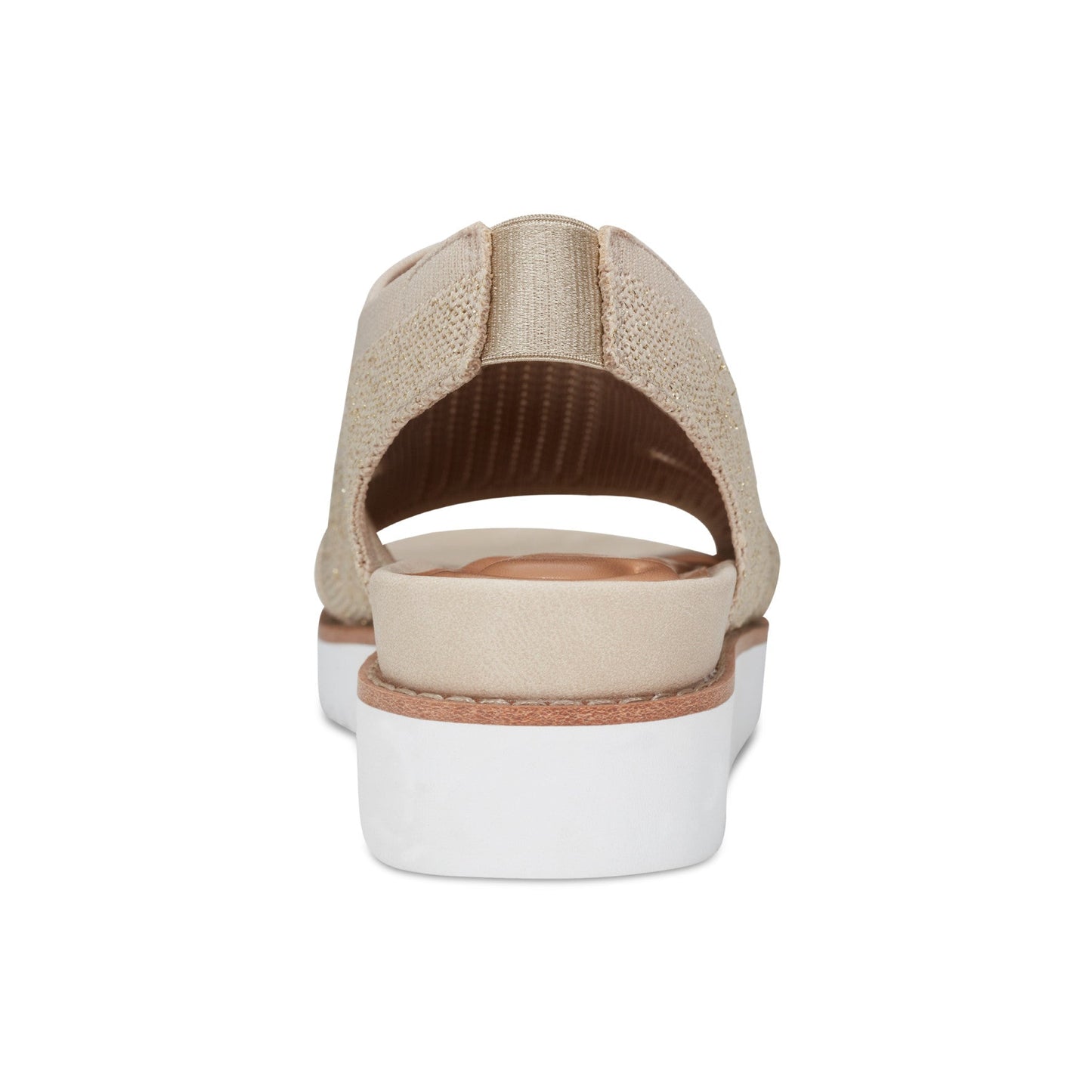 Easy Spirit Winslow Flat Sandals - Natural Leather