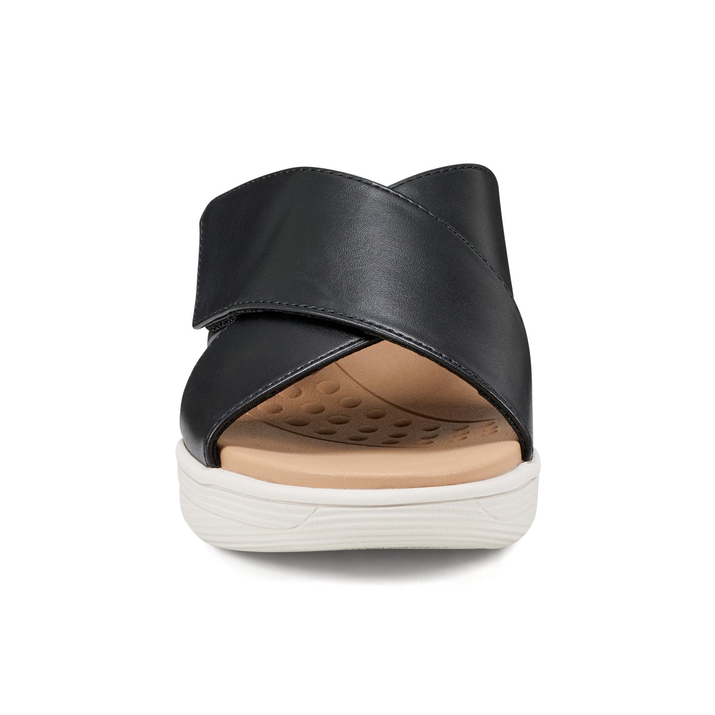 Easy Spirit Bindie Slip On Casual Sandals - Black