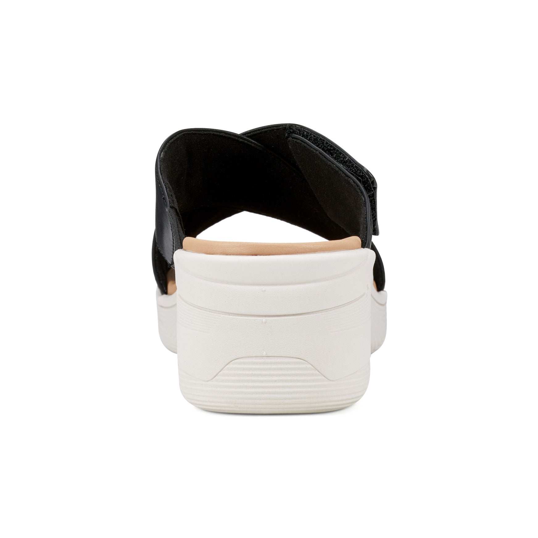 Easy Spirit Bindie Slip On Casual Sandals - Black
