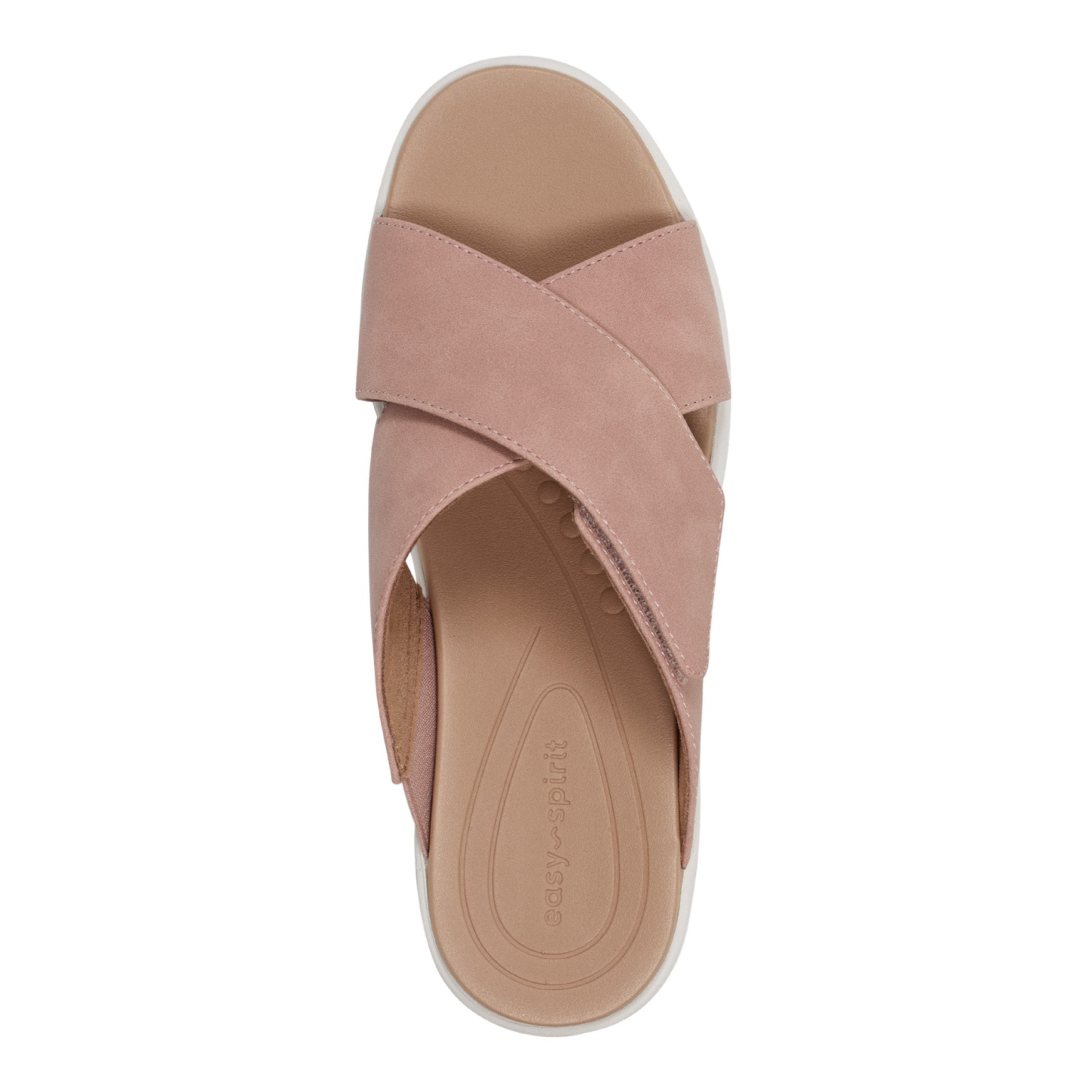 Easy Spirit Bindie Slip On Casual Sandals - Light Pink