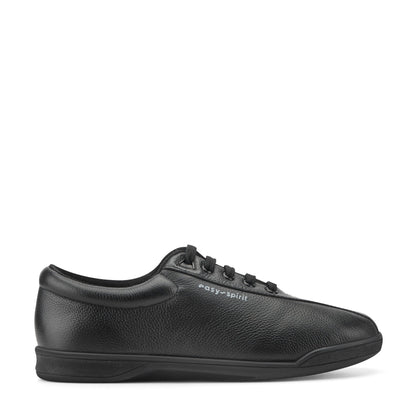 Easy Spirit AP1 Leather Walking Shoes - Black Leather