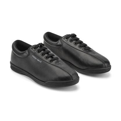 Easy Spirit AP1 Leather Walking Shoes - Black Leather