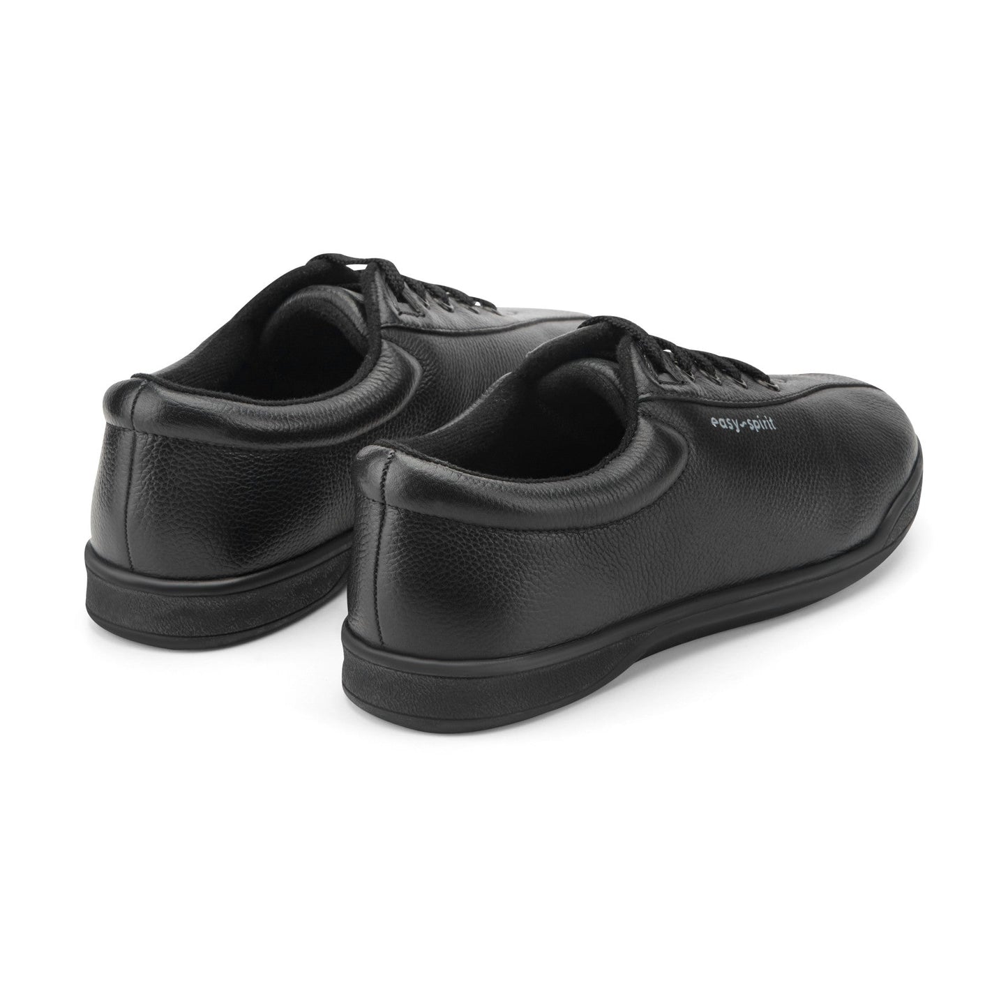 Easy Spirit AP1 Leather Walking Shoes - Black Leather