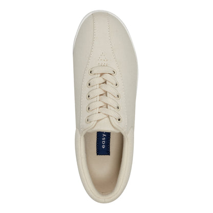 Easy Spirit AP1 Canvas Walking Shoes - Light Natural