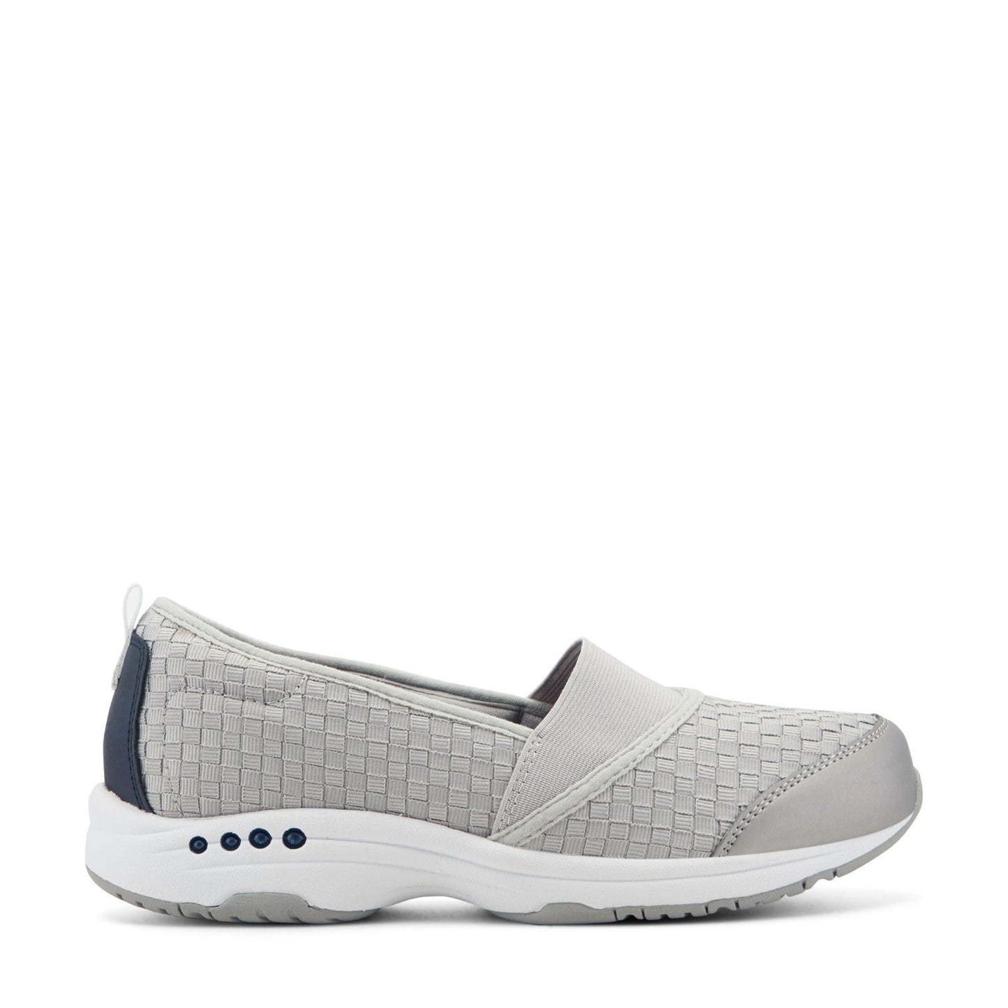 Easy Spirit Twist Slip On Sneakers - Grey Woven