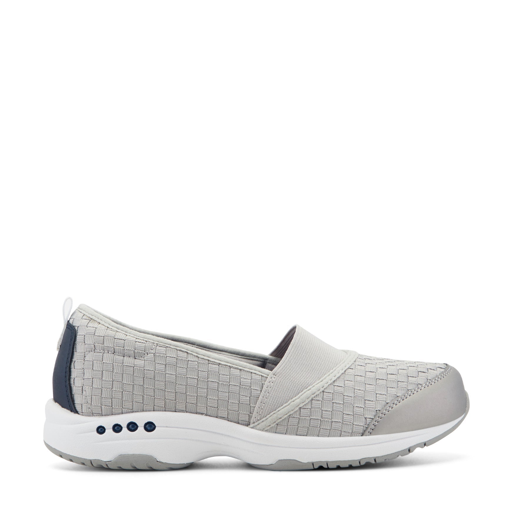Easy Spirit Twist Slip On Sneakers - Grey Woven
