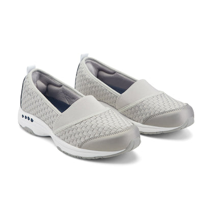 Easy Spirit Twist Slip On Sneakers - Grey Woven