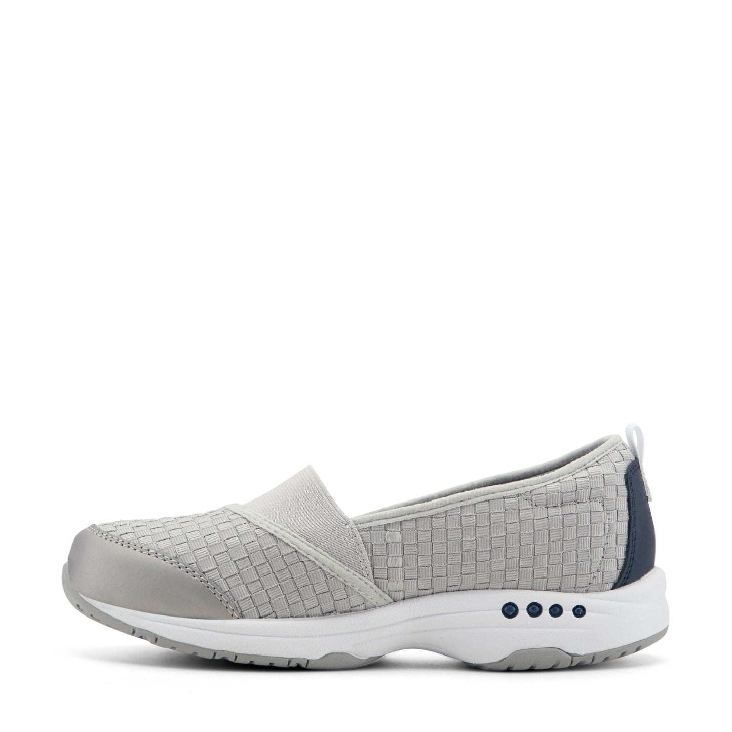 Easy Spirit Twist Slip On Sneakers - Grey Woven