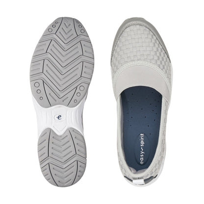 Easy Spirit Twist Slip On Sneakers - Grey Woven