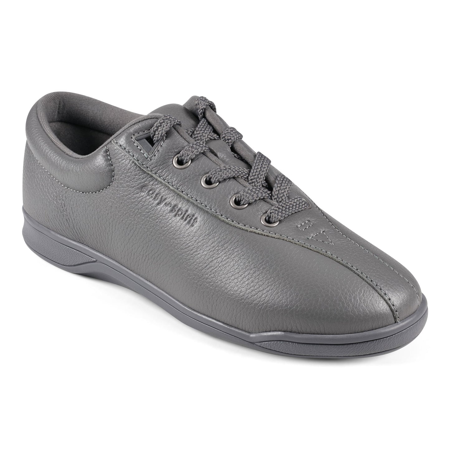 Easy Spirit AP1 Leather Walking Shoes - Grey Leather