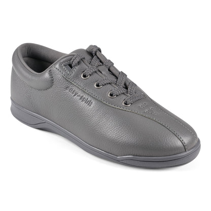 Easy Spirit AP1 Leather Walking Shoes - Grey Leather