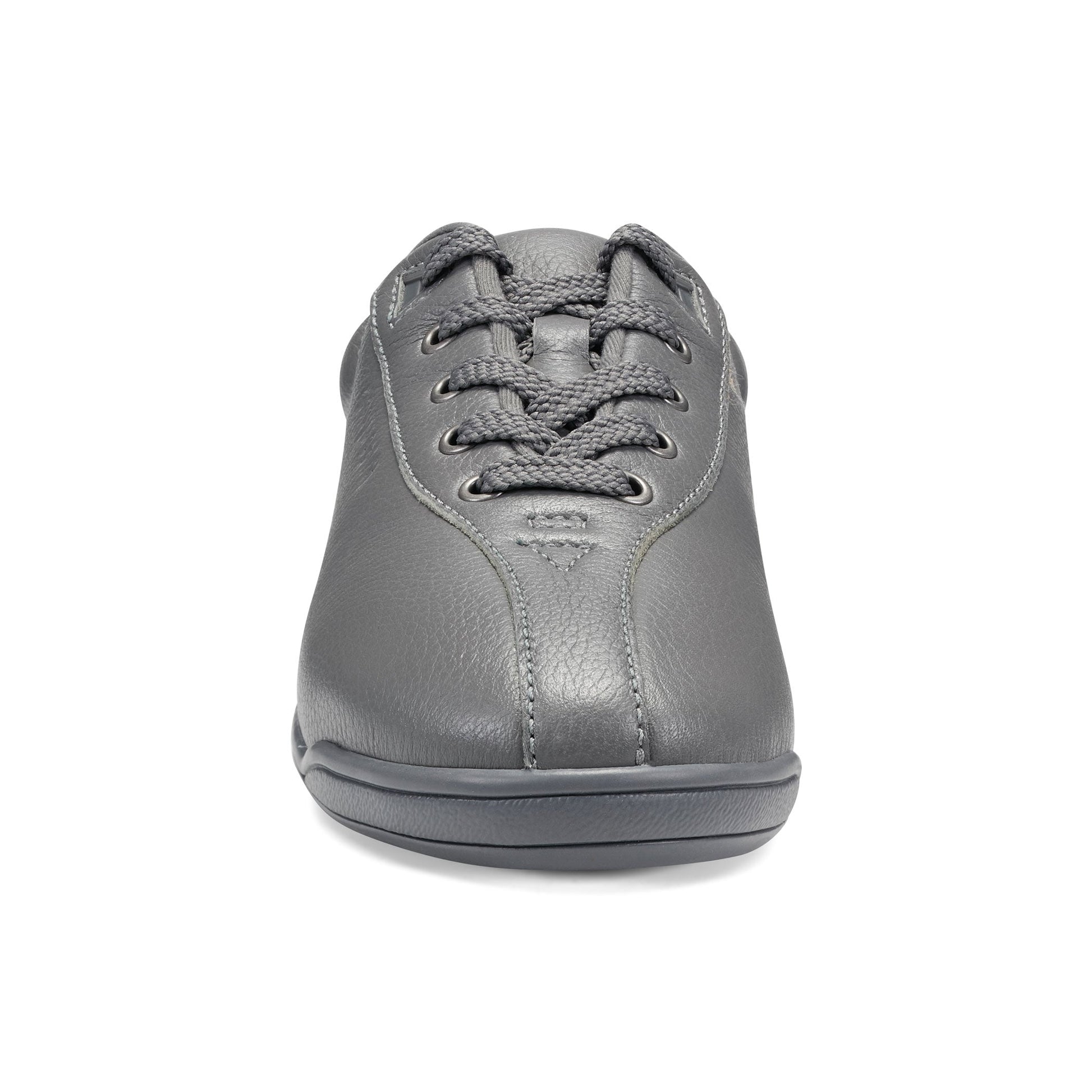 Easy Spirit AP1 Leather Walking Shoes - Grey Leather