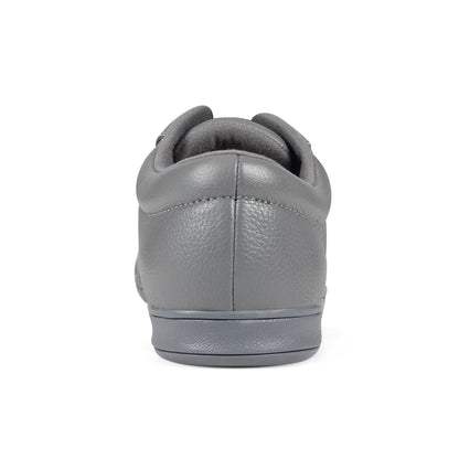 Easy Spirit AP1 Leather Walking Shoes - Grey Leather