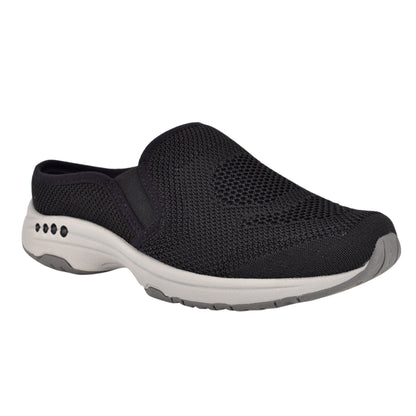 Easy Spirit Takeknit Eco Clogs - Black Recycled Knit