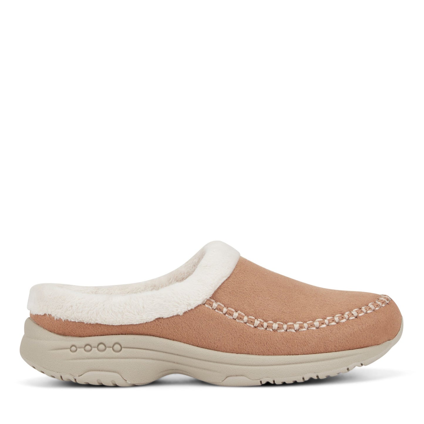 Easy Spirit Travelfurr Clogs - Light Brown Multi