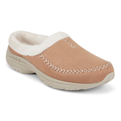 Easy Spirit Travelfurr Clogs - Light Brown Multi
