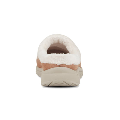Easy Spirit Travelfurr Clogs - Light Brown Multi