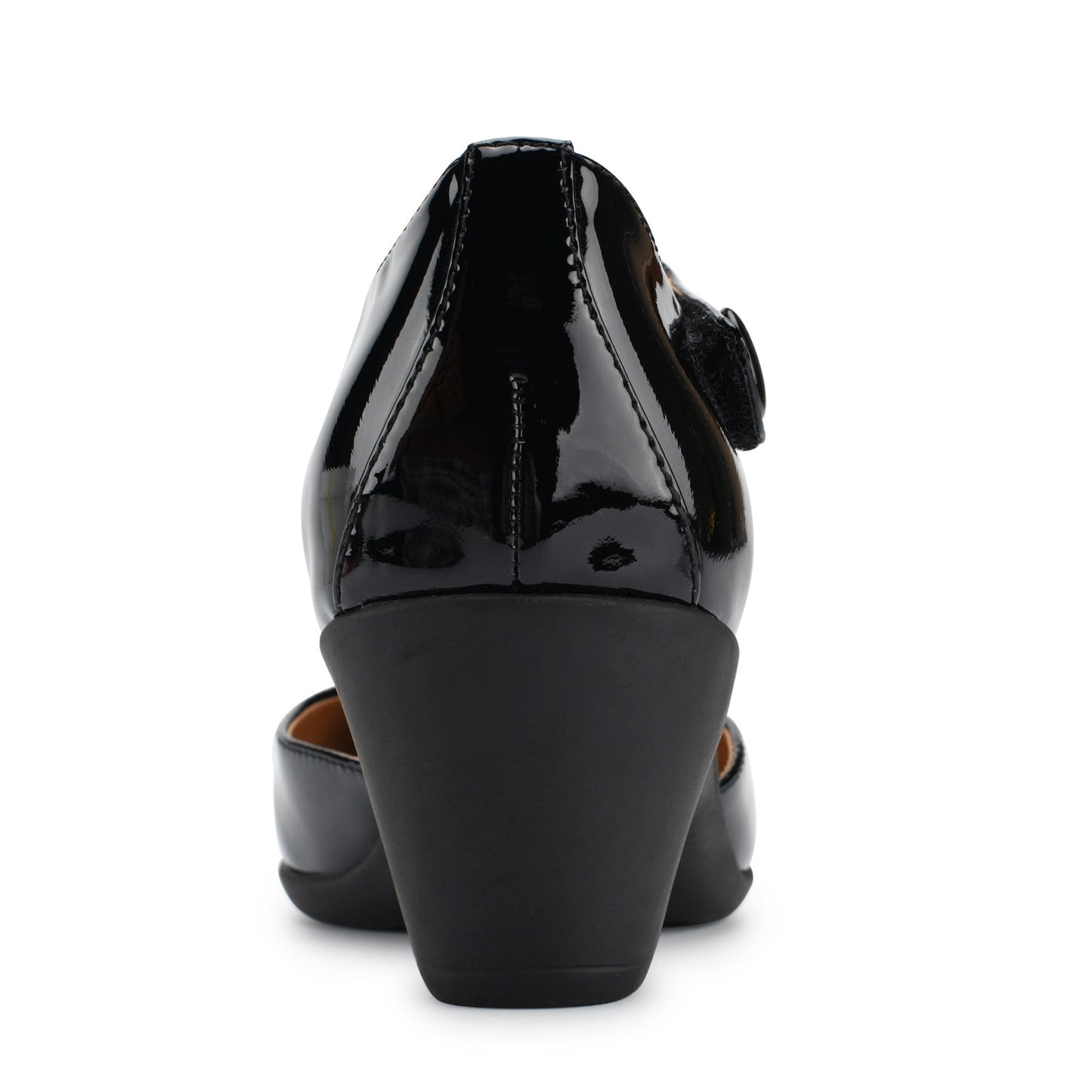 Easy Spirit Clarice Mary Jane Heels - Black Patent
