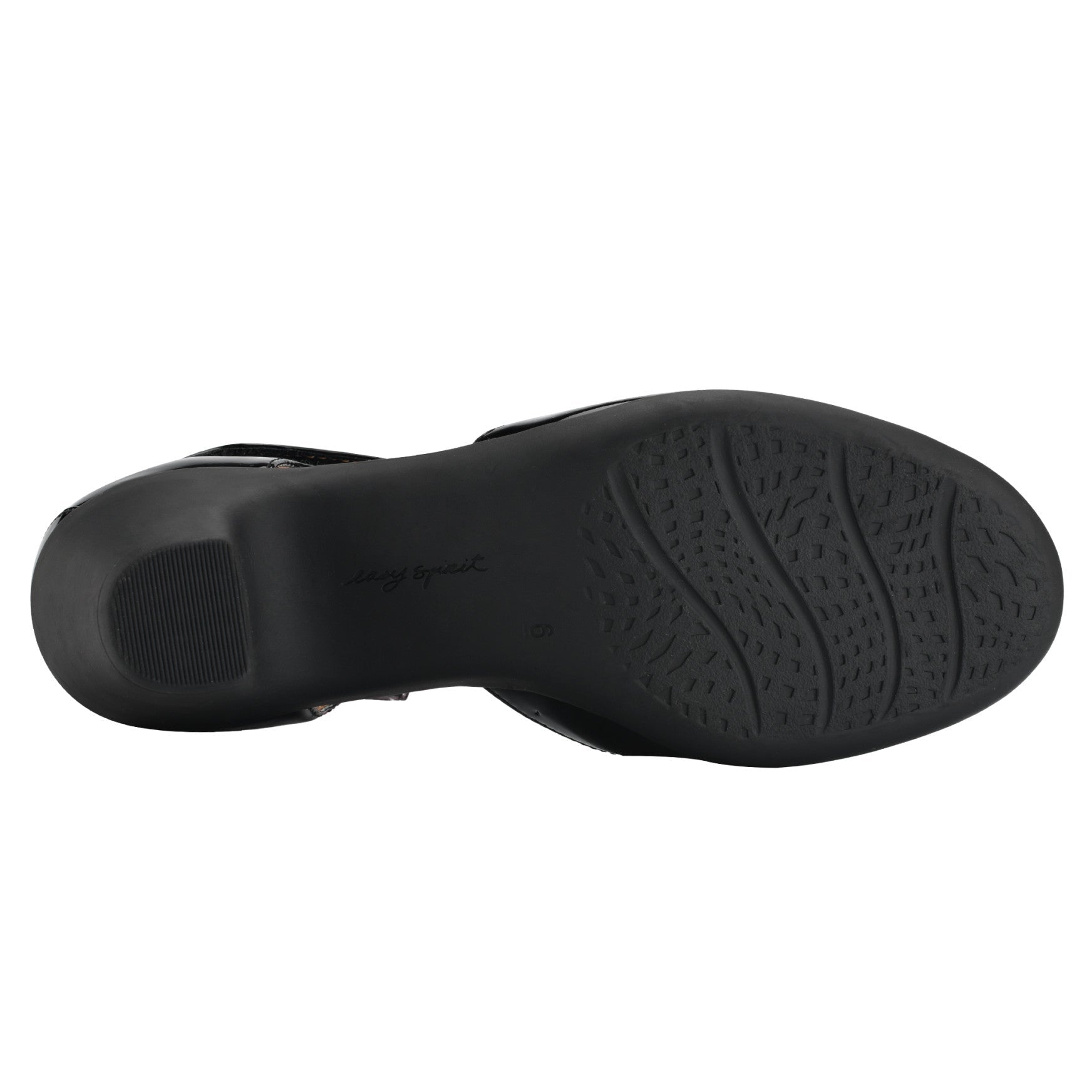 Easy Spirit Clarice Mary Jane Heels - Black Patent