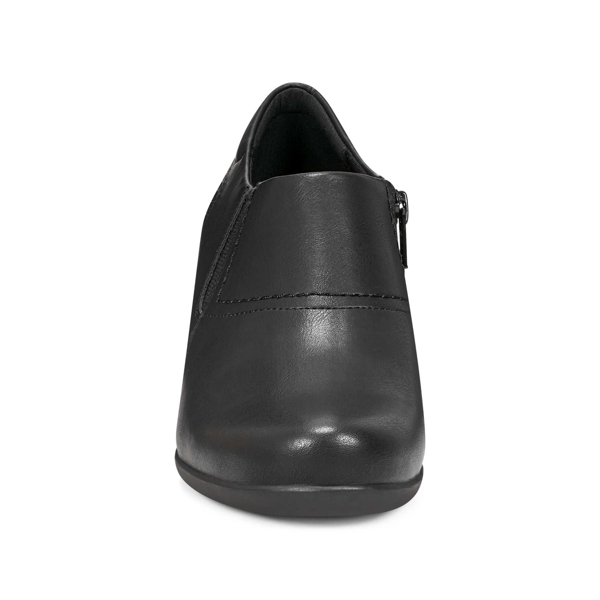 Easy Spirit Caine Round Toe Shooties - Black