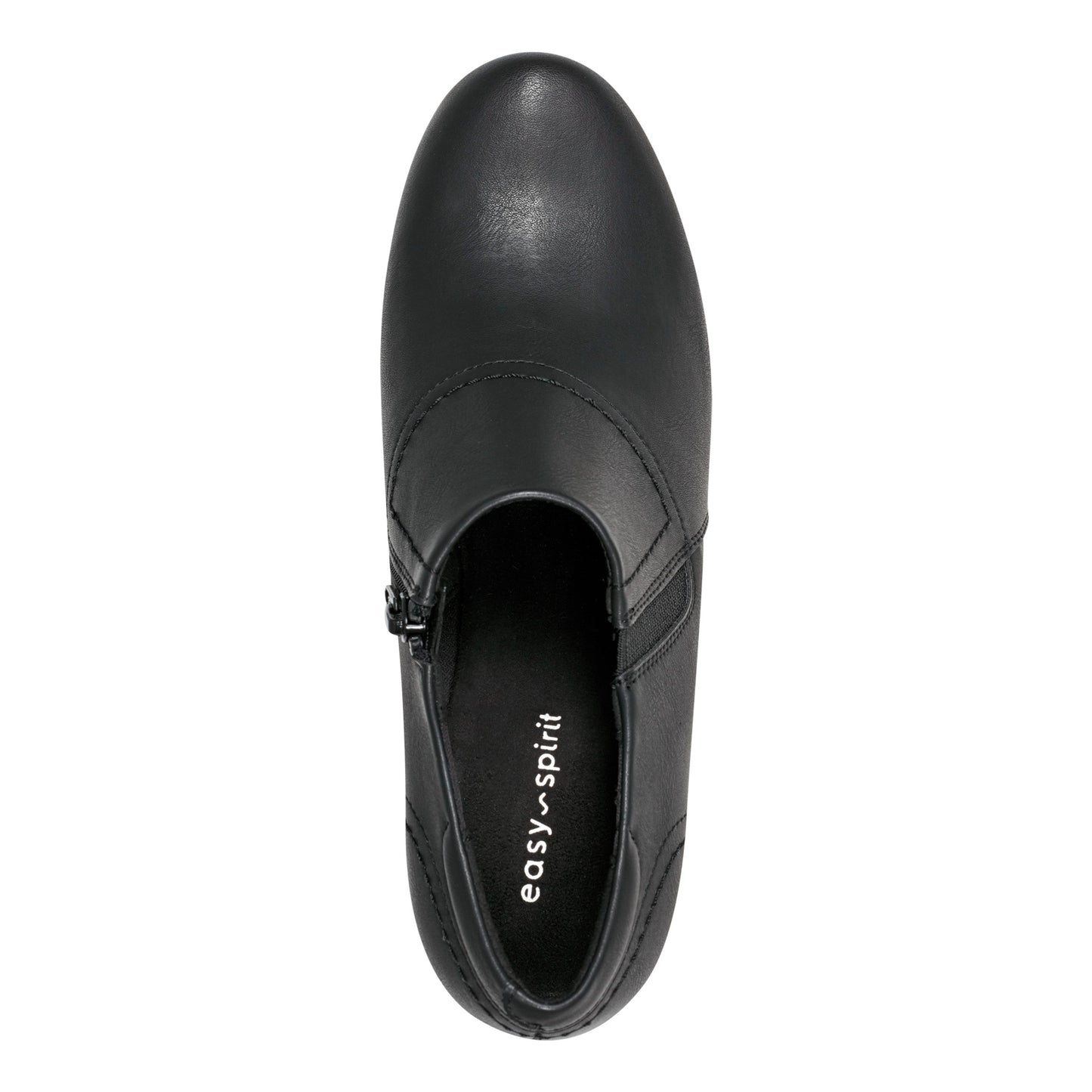Easy Spirit Caine Round Toe Shooties - Black